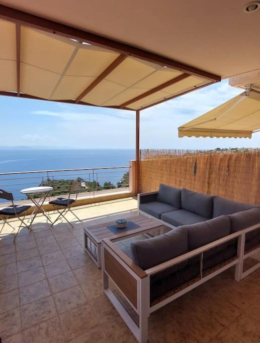 Simply Meraki Gytheian Apt With Panoramic Sea View Gythio Ngoại thất bức ảnh